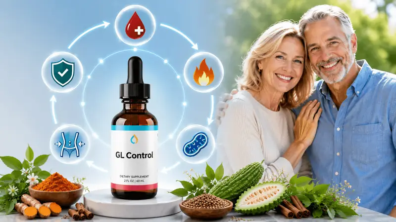 How GL Control liquid tincture supports blood sugar through six botanical pathways